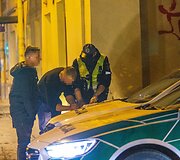 Akimirka i&scaron; vykusio policijos reido