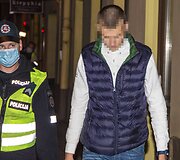 Akimirka i&scaron; vykusio policijos reido