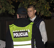 Akimirka i&scaron; vykusio policijos reido