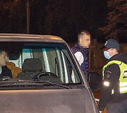 Akimirka i&scaron; vykusio policijos reido