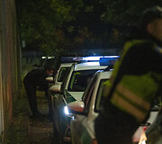 Akimirka i&scaron; vykusio policijos reido