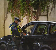 Akimirka i&scaron; vykusio policijos reido