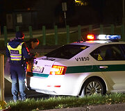 Akimirka i&scaron; vykusio policijos reido