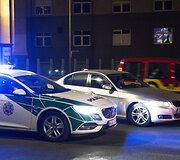 Akimirka i&scaron; vykusio policijos reido