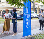 &bdquo;Open House Vilnius&ldquo;  atidarymo renginio akimirka