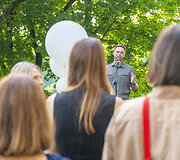 &bdquo;Open House Vilnius&ldquo;  atidarymo renginio akimirka