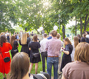 &bdquo;Open House Vilnius&ldquo;  atidarymo renginio akimirka