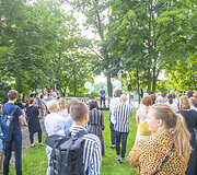 &bdquo;Open House Vilnius&ldquo;  atidarymo renginio akimirka