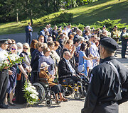 Medininkų tragedijos 30-ųjų metinių minėjimas Antakalnio kapinėse