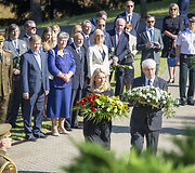 Medininkų tragedijos 30-ųjų metinių minėjimas Antakalnio kapinėse