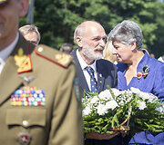 Medininkų tragedijos 30-ųjų metinių minėjimas prie Medininkų aukų memorialo