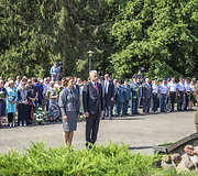 Medininkų tragedijos 30-ųjų metinių minėjimas prie Medininkų aukų memorialo