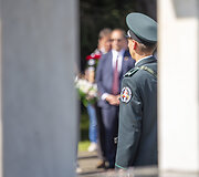 Medininkų tragedijos 30-ųjų metinių minėjimas prie Medininkų aukų memorialo