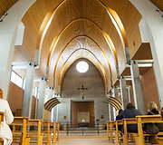Palendrių Šv. Benedikto vienuolyno akimirka