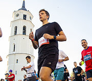 Rimi Vilniaus maratono akimirka