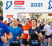 Rimi Vilniaus maratono akimirka