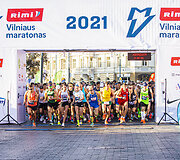 Rimi Vilniaus maratono akimirka