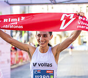 Rimi Vilniaus maratono akimirka