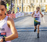 Rimi Vilniaus maratono akimirka