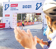 Rimi Vilniaus maratono akimirka
