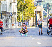 Rimi Vilniaus maratono akimirka