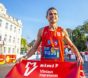 Rimi Vilniaus maratono akimirka