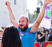 Rimi Vilniaus maratono akimirka