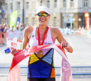 Maratono 1- osios vietos nugalėtoja (Moterų grupėje)