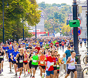 Rimi 5km bėgimo akimirka
