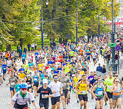 Rimi 10km bėgimo akimirka