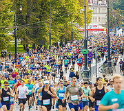 Rimi 10km bėgimo akimirka