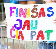 Rimi 10km bėgimo akimirka