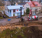 Senvagės atnaujinimo darbai