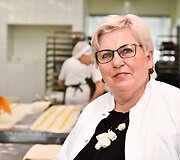 Audronė Kisielienė kepykloje