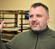 Albino ir Audronės sūnus Vidmantas kepykloje atsakingas už komerciją, viešuosius pirkimus, elektroninę parduotuvę