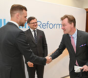 &bdquo;Liublino trikampio&ldquo; susitikimas ir tarptautinės Ukrainos reformų konferencijos i&scaron;vakarės