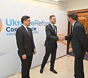 &bdquo;Liublino trikampio&ldquo; susitikimas ir tarptautinės Ukrainos reformų konferencijos i&scaron;vakarės