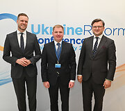 &bdquo;Liublino trikampio&ldquo; susitikimas ir tarptautinės Ukrainos reformų konferencijos i&scaron;vakarės