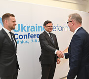 &bdquo;Liublino trikampio&ldquo; susitikimas ir tarptautinės Ukrainos reformų konferencijos i&scaron;vakarės