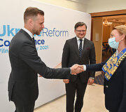 &bdquo;Liublino trikampio&ldquo; susitikimas ir tarptautinės Ukrainos reformų konferencijos i&scaron;vakarės