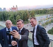 &bdquo;Liublino trikampio&ldquo; susitikimas ir tarptautinės Ukrainos reformų konferencijos i&scaron;vakarės
