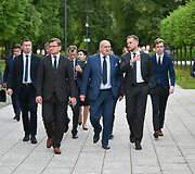 &bdquo;Liublino trikampio&ldquo; susitikimas ir tarptautinės Ukrainos reformų konferencijos i&scaron;vakarės