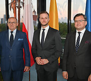 &bdquo;Liublino trikampio&ldquo; susitikimas ir tarptautinės Ukrainos reformų konferencijos i&scaron;vakarės