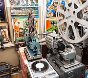 Marytė Virbickienė Raguvoje įkūrė kino muziejų