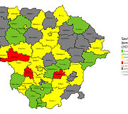 Savivaldybių lyčių lygybės žemėlapis. Savivaldybės valdymas