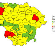 Savivaldybių lyčių lygybės žemėlapis. Valdžia ir sprendimų priėmimas