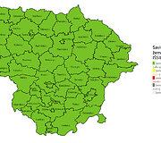 Savivaldybių lyčių lygybės žemėlapis. I&scaron;silavinimas ir &scaron;vietimas
