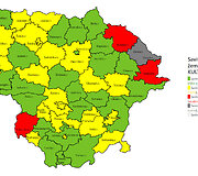 Savivaldybių lyčių lygybės žemėlapis. Kultūra ir sportas