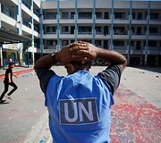 JT humanitarinės pagalbos darbuotojas Chan Juanise