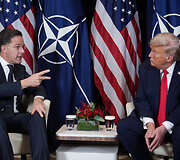 Markas Rutte, Donaldas Trumpas